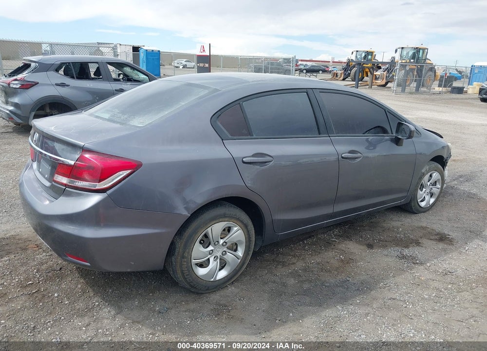 2015 HONDA CIVIC LX VIN: 19XFB2F58FE264599