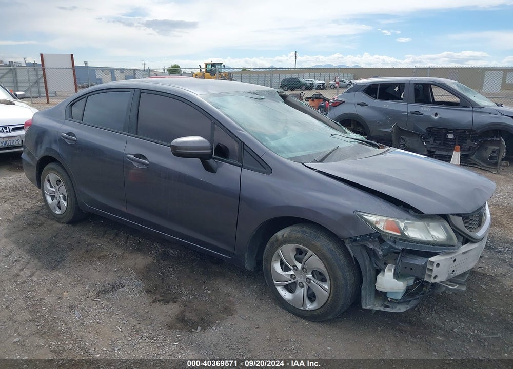 2015 HONDA CIVIC LX VIN: 19XFB2F58FE264599
