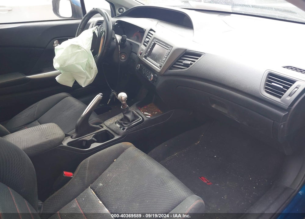 2012 HONDA CIVIC SI VIN: 2HGFG4A52CH705777