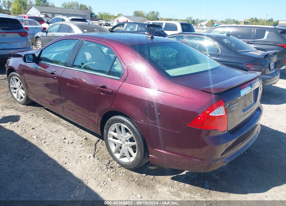 2012 FORD FUSION SEL VIN: 3FAHP0CG8CR281904