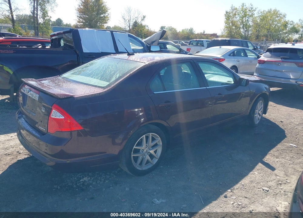 2012 FORD FUSION SEL VIN: 3FAHP0CG8CR281904
