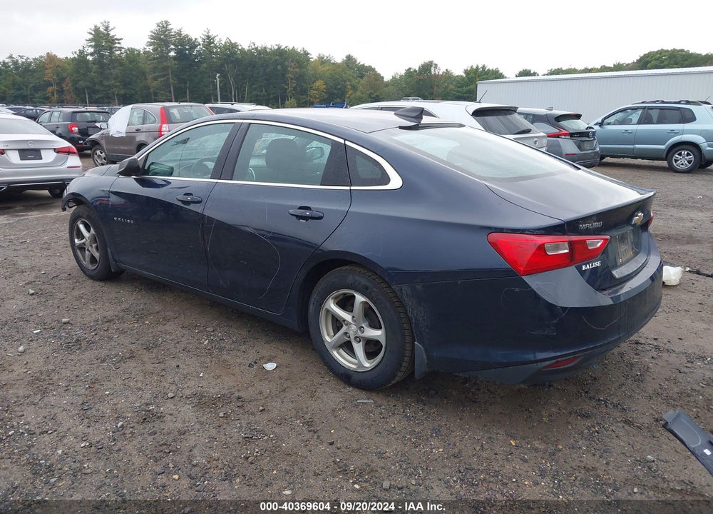 2017 CHEVROLET MALIBU LS VIN: 1G1ZB5STXHF167893