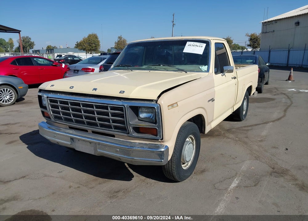 1981 FORD F100 VIN: 1FTCF10E3BRA23056