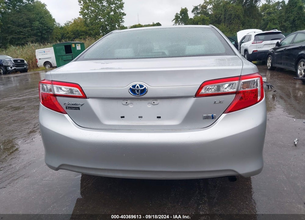 2014 TOYOTA CAMRY HYBRID LE VIN: 4T1BD1FK1EU110868