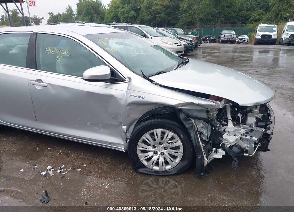 2014 TOYOTA CAMRY HYBRID LE VIN: 4T1BD1FK1EU110868