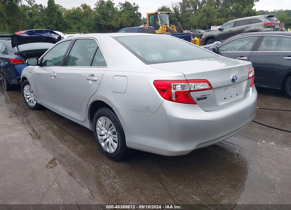 2014 TOYOTA CAMRY HYBRID LE VIN: 4T1BD1FK1EU110868