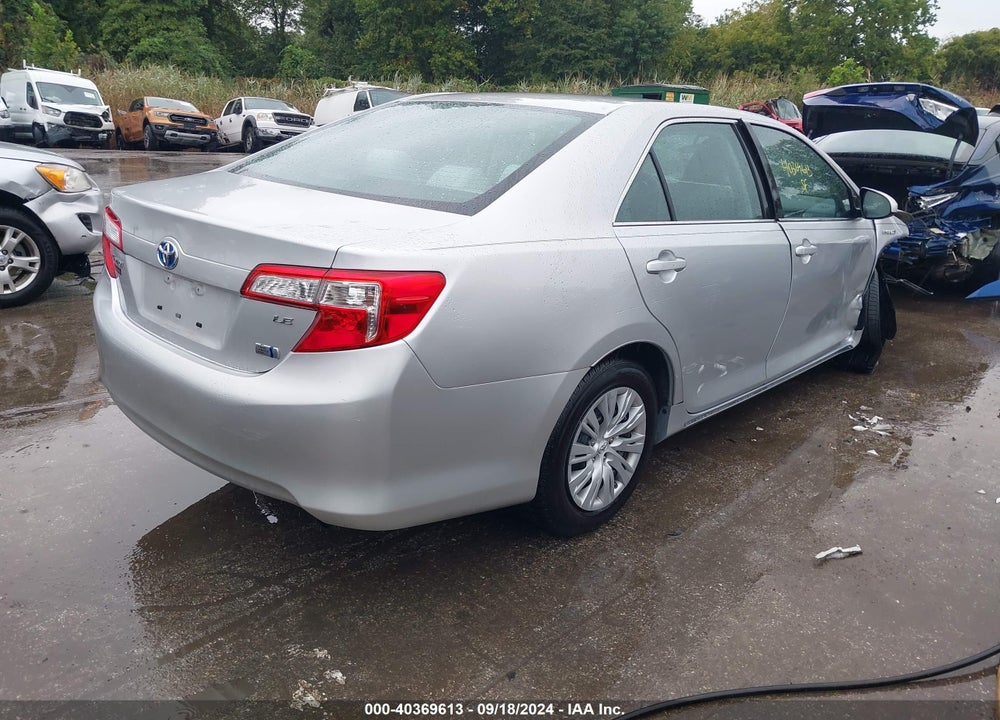 2014 TOYOTA CAMRY HYBRID LE VIN: 4T1BD1FK1EU110868