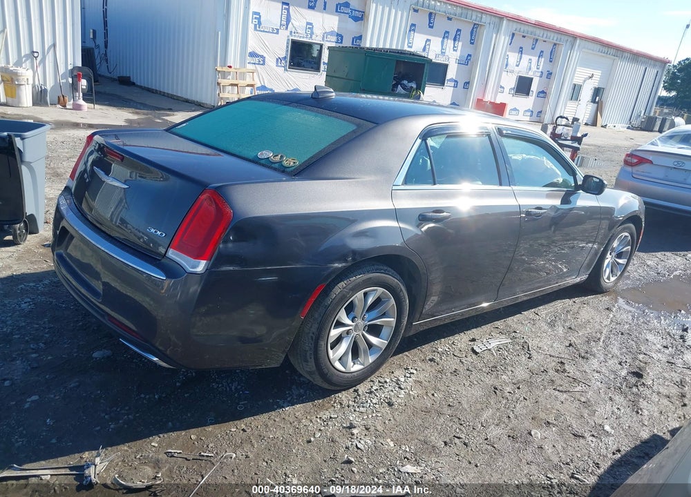 2015 CHRYSLER 300 LIMITED VIN: 2C3CCAAG0FH763120