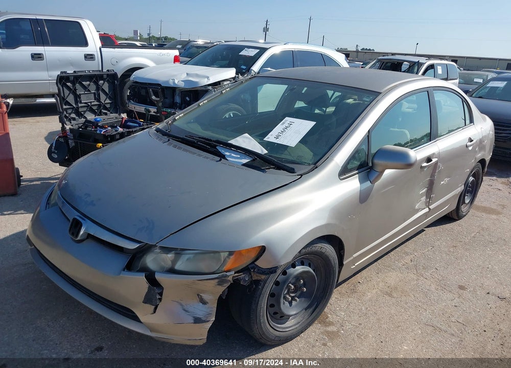2006 HONDA CIVIC LX VIN: 1HGFA16526L032120