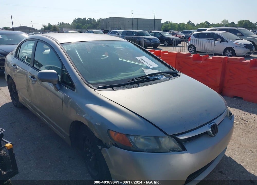 2006 HONDA CIVIC LX VIN: 1HGFA16526L032120