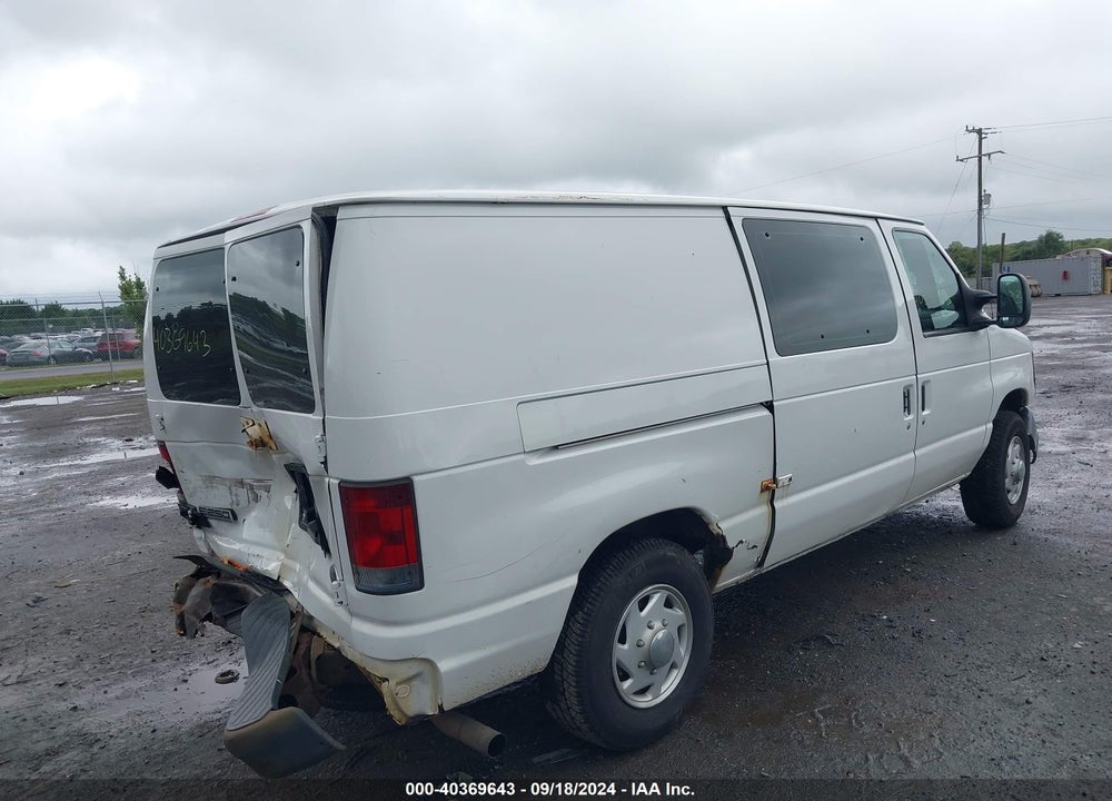2008 FORD E-250 COMMERCIAL/RECREATIONAL VIN: 1FTNE24L08DB57989