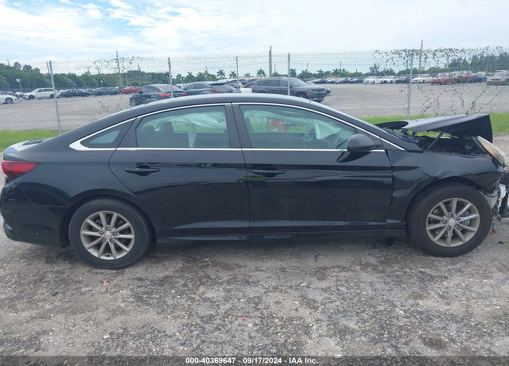 2019 HYUNDAI SONATA SE VIN: 5NPE24AFXKH773591
