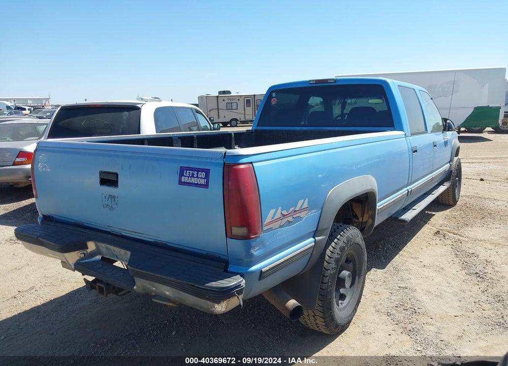 1996 CHEVROLET GMT-400 K3500 VIN: 1GCHK33F6TF001363