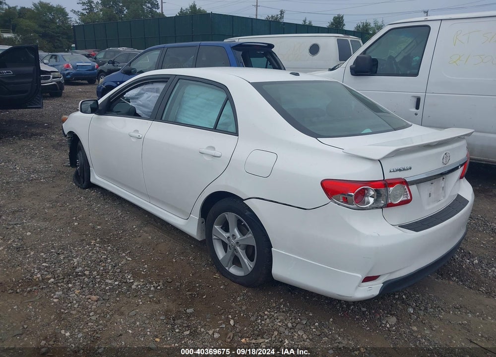 2012 TOYOTA COROLLA S VIN: 2T1BU4EE7CC876308