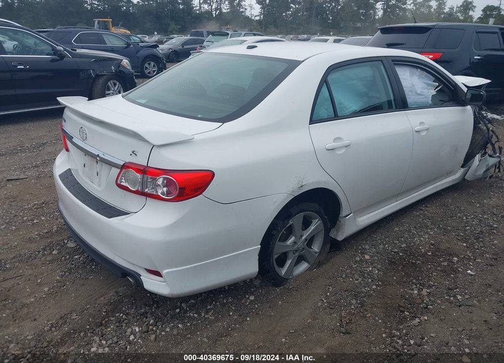 2012 TOYOTA COROLLA S VIN: 2T1BU4EE7CC876308