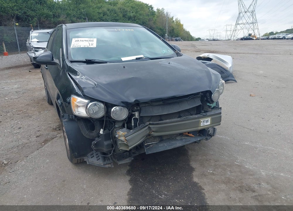 2012 CHEVROLET SONIC 2LT VIN: 1G1JC5SH0C4177388
