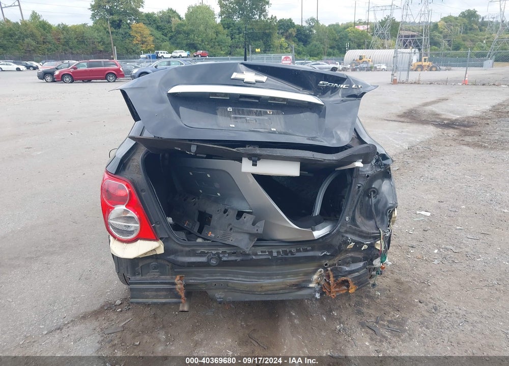 2012 CHEVROLET SONIC 2LT VIN: 1G1JC5SH0C4177388