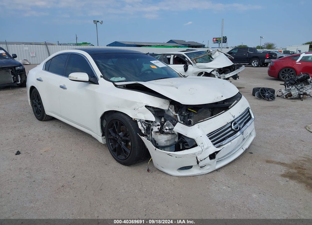2012 NISSAN MAXIMA 3.5 SV VIN: 1N4AA5APXCC830326