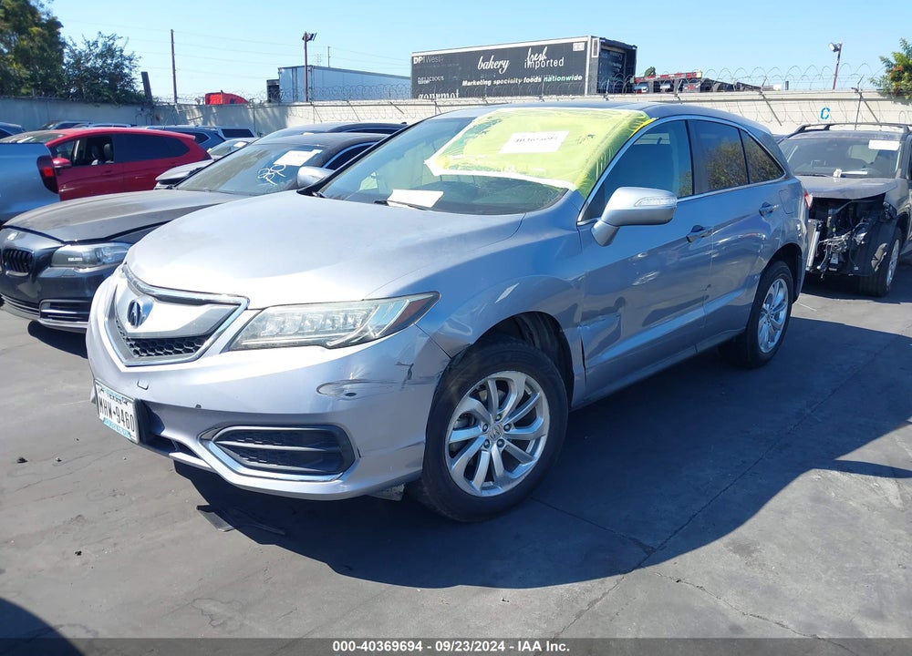 2016 ACURA RDX TECHNOLOGY   WATCH PLUS PACKAGES/TECHNOLOGY PACKAGE VIN: 5J8TB4H53GL010904