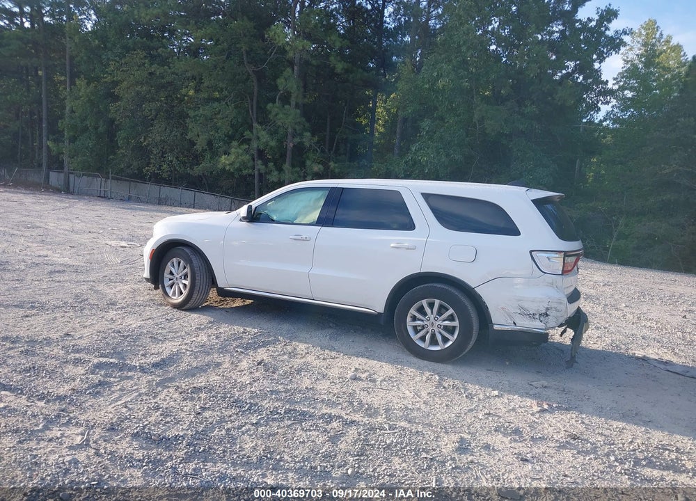 2021 DODGE DURANGO SXT RWD VIN: 1C4RDHAG1MC761856
