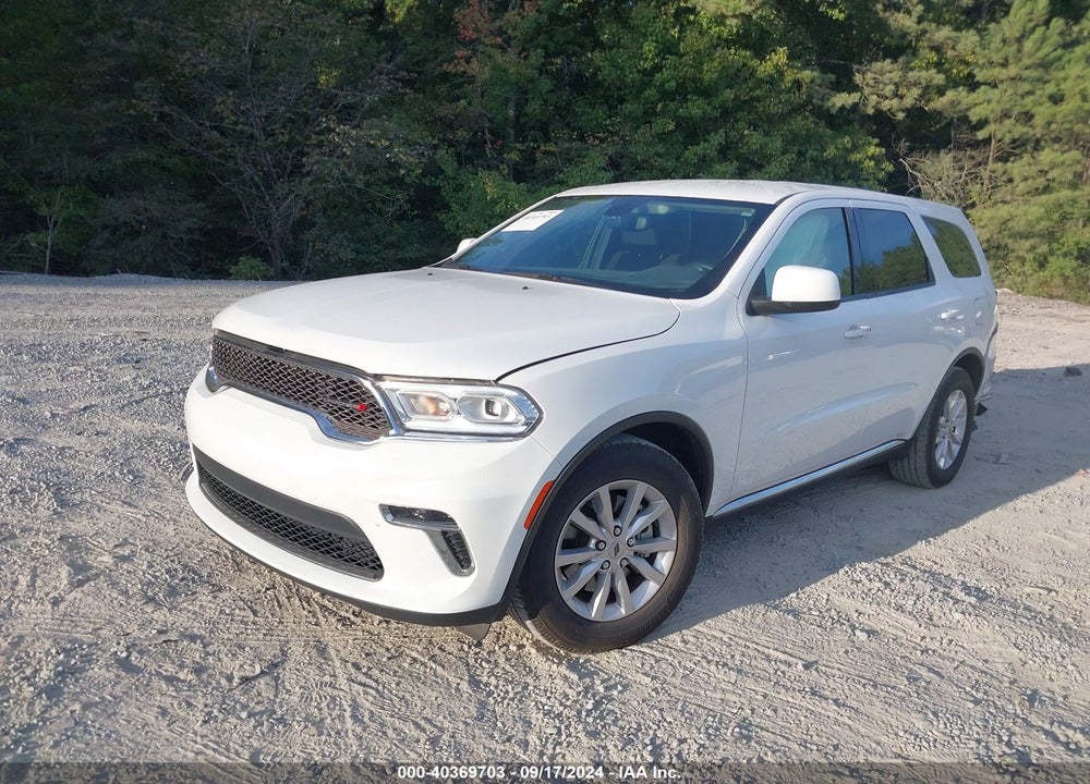 2021 DODGE DURANGO SXT RWD VIN: 1C4RDHAG1MC761856