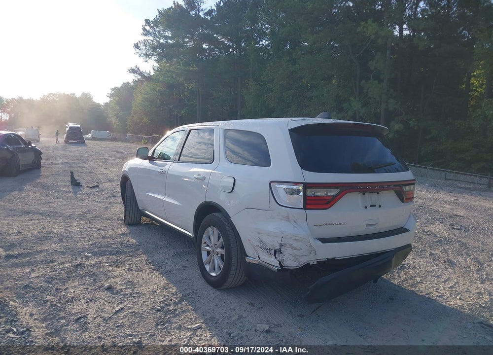 2021 DODGE DURANGO SXT RWD VIN: 1C4RDHAG1MC761856
