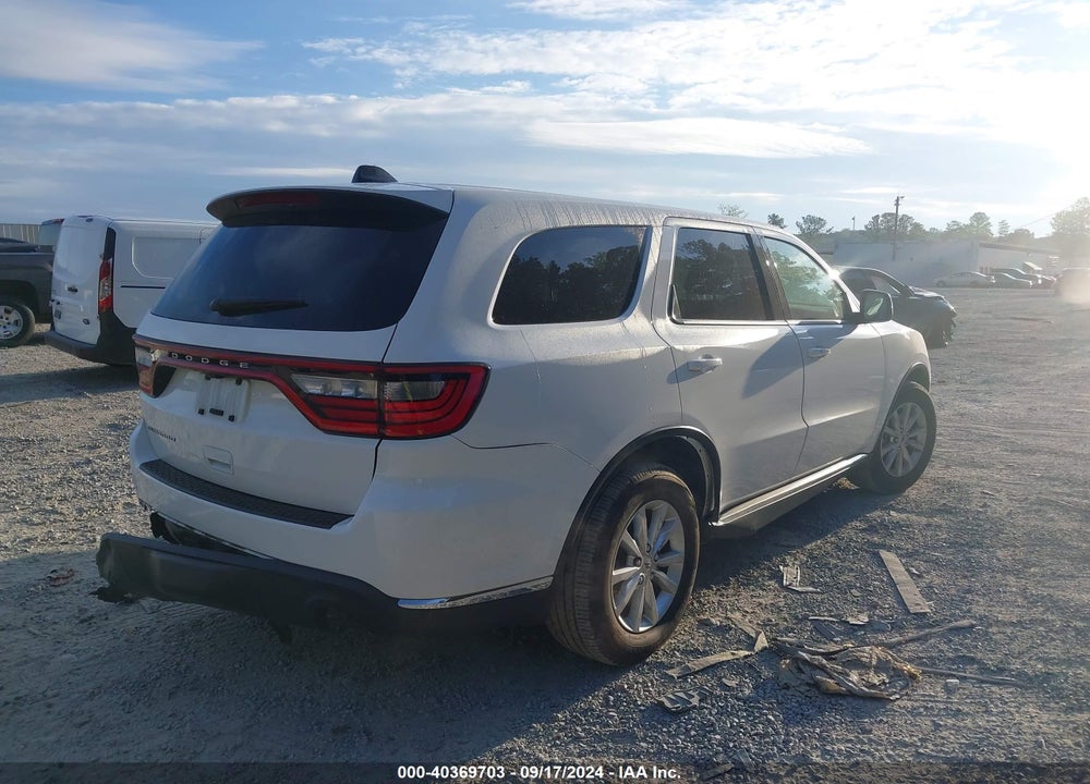 2021 DODGE DURANGO SXT RWD VIN: 1C4RDHAG1MC761856