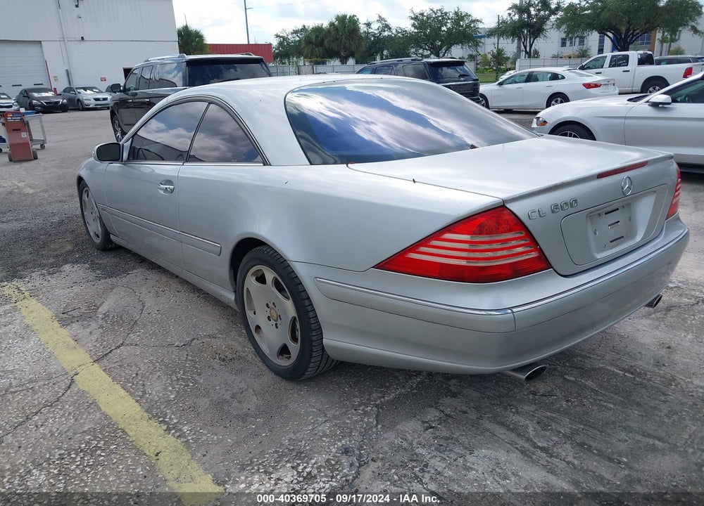 2005 MERCEDES-BENZ CL 600 VIN: WDBPJ76J65A044766
