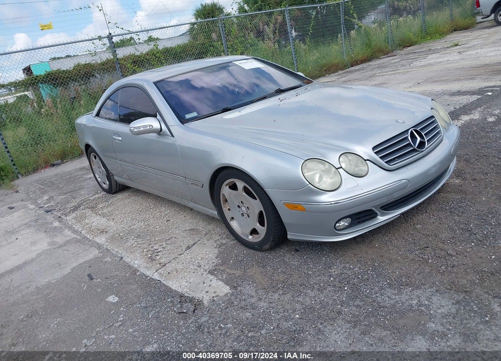 2005 MERCEDES-BENZ CL 600 VIN: WDBPJ76J65A044766