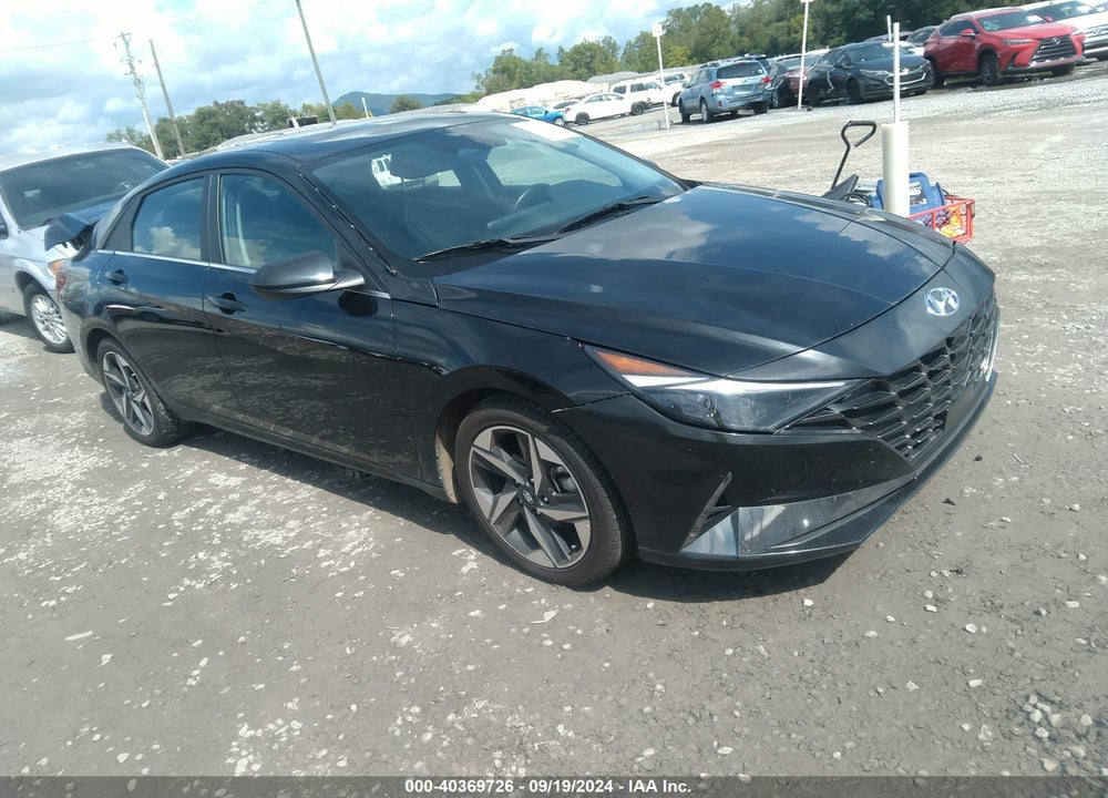 2021 HYUNDAI ELANTRA LIMITED VIN: KMHLP4AG7MU102935