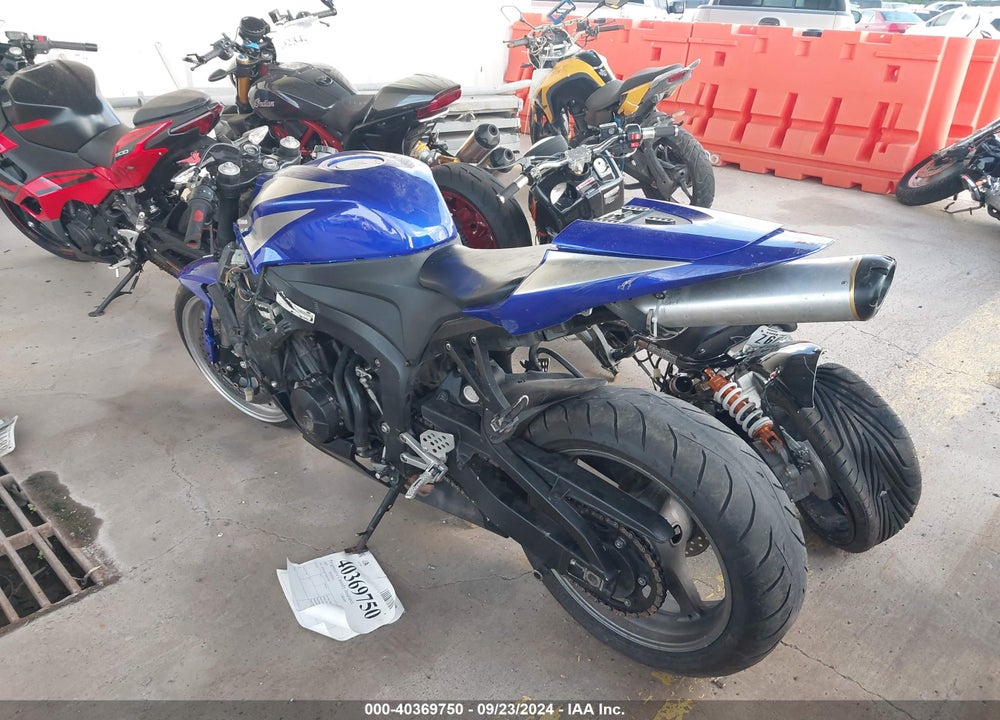 2007 HONDA CBR600 RR VIN: JH2PC40017M011550