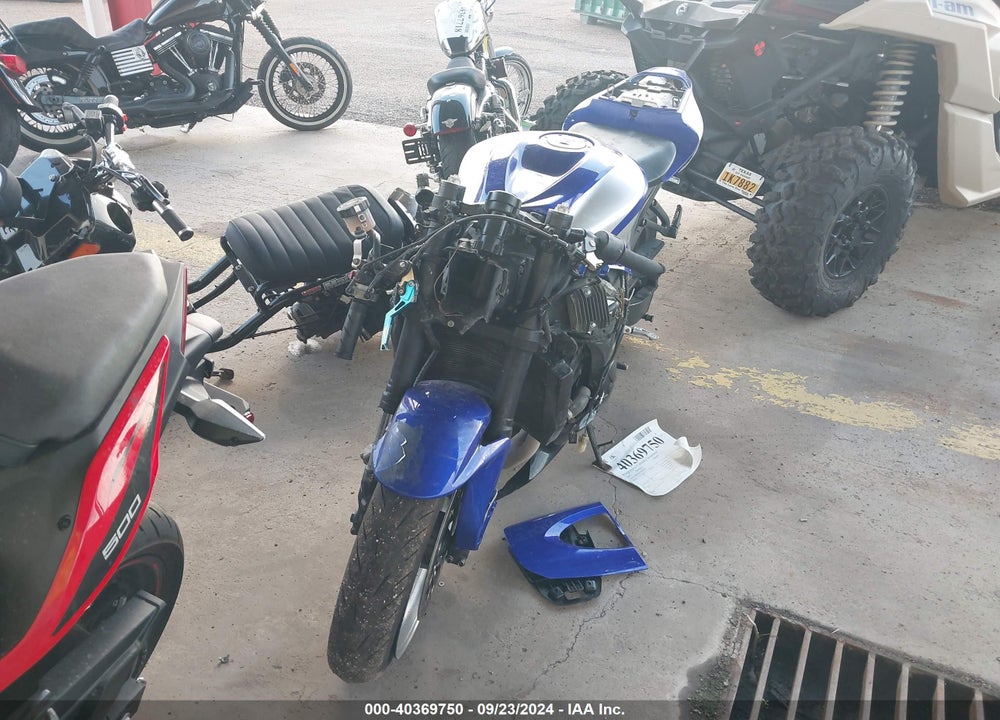 2007 HONDA CBR600 RR VIN: JH2PC40017M011550