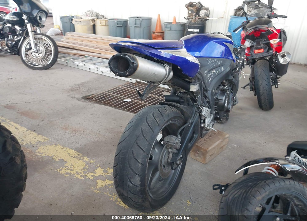 2007 HONDA CBR600 RR VIN: JH2PC40017M011550