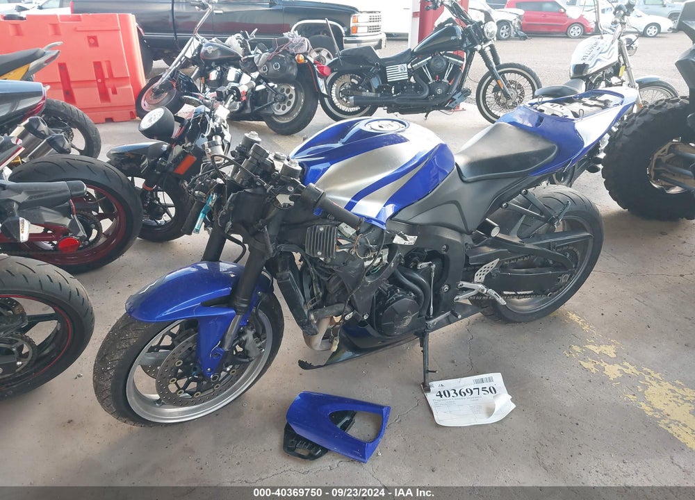 2007 HONDA CBR600 RR VIN: JH2PC40017M011550