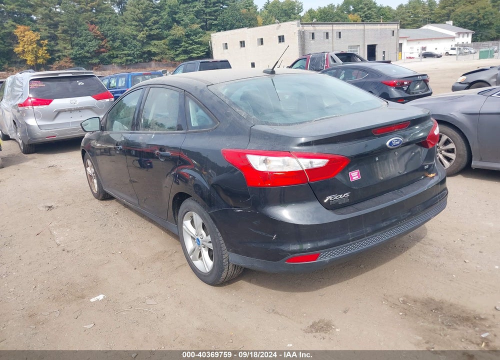 2013 FORD FOCUS SE VIN: 1FADP3F2XDL257961