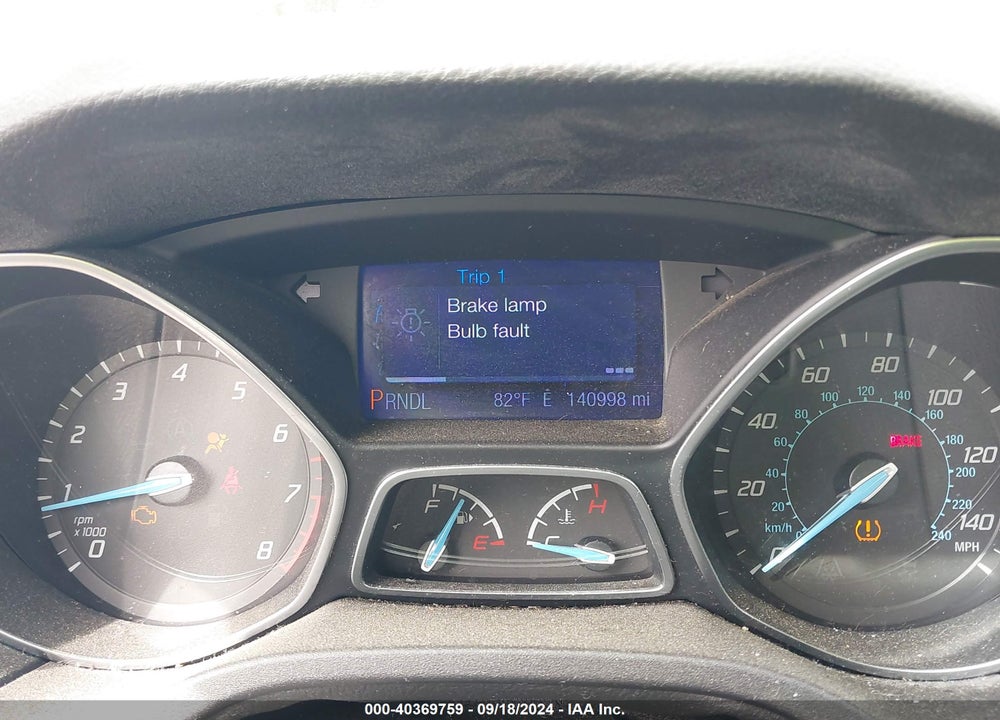 2013 FORD FOCUS SE VIN: 1FADP3F2XDL257961