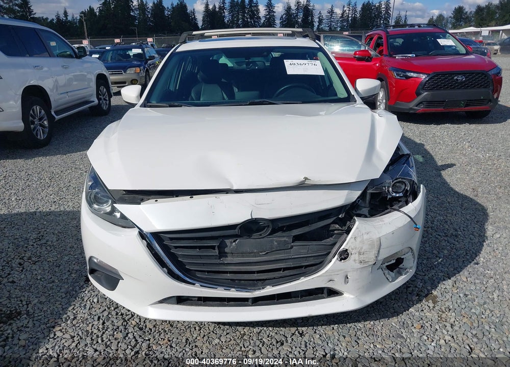 2014 MAZDA 3 I GRAND TOURING VIN: JM1BM1M74E1212427