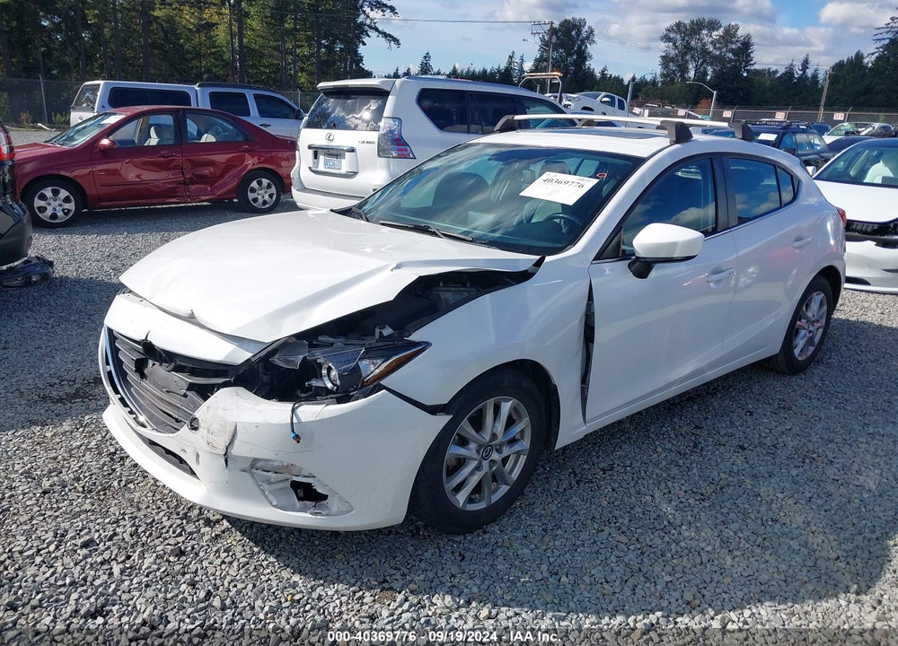 2014 MAZDA 3 I GRAND TOURING VIN: JM1BM1M74E1212427