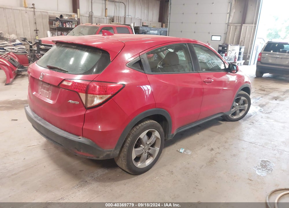 2018 HONDA HR-V LX VIN: 3CZRU6H3XJG724685