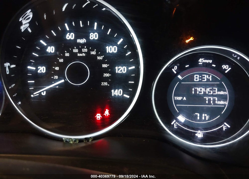 2018 HONDA HR-V LX VIN: 3CZRU6H3XJG724685