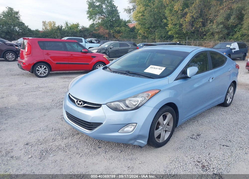 2012 HYUNDAI ELANTRA GLS (ULSAN PLANT) VIN: KMHDH4AEXCU331866