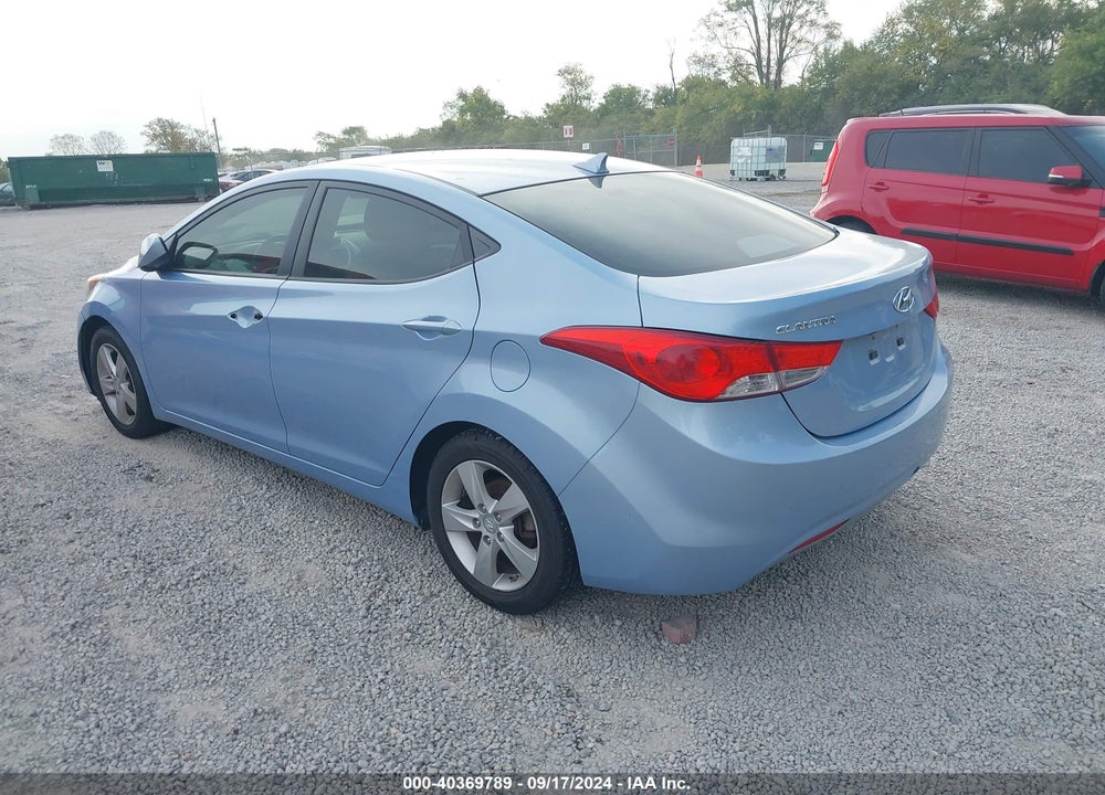 2012 HYUNDAI ELANTRA GLS (ULSAN PLANT) VIN: KMHDH4AEXCU331866