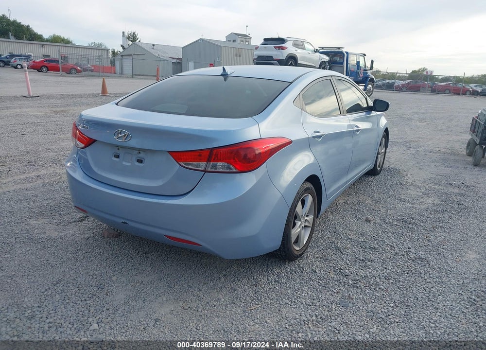 2012 HYUNDAI ELANTRA GLS (ULSAN PLANT) VIN: KMHDH4AEXCU331866