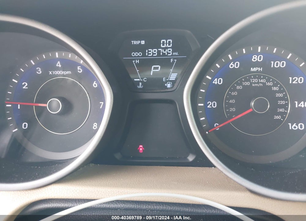 2012 HYUNDAI ELANTRA GLS (ULSAN PLANT) VIN: KMHDH4AEXCU331866