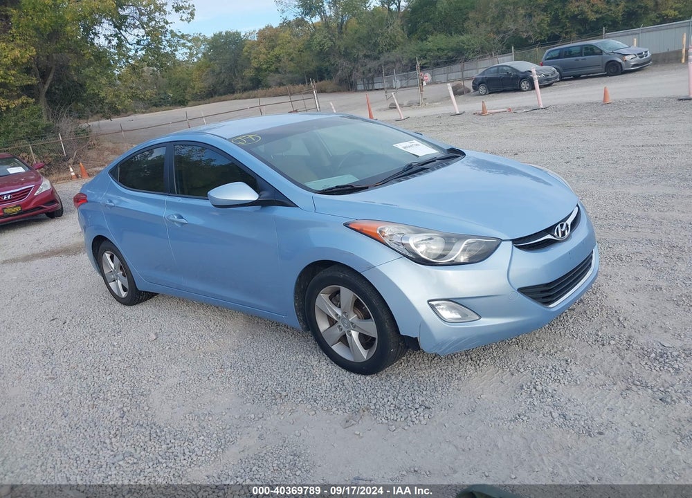 2012 HYUNDAI ELANTRA GLS (ULSAN PLANT) VIN: KMHDH4AEXCU331866