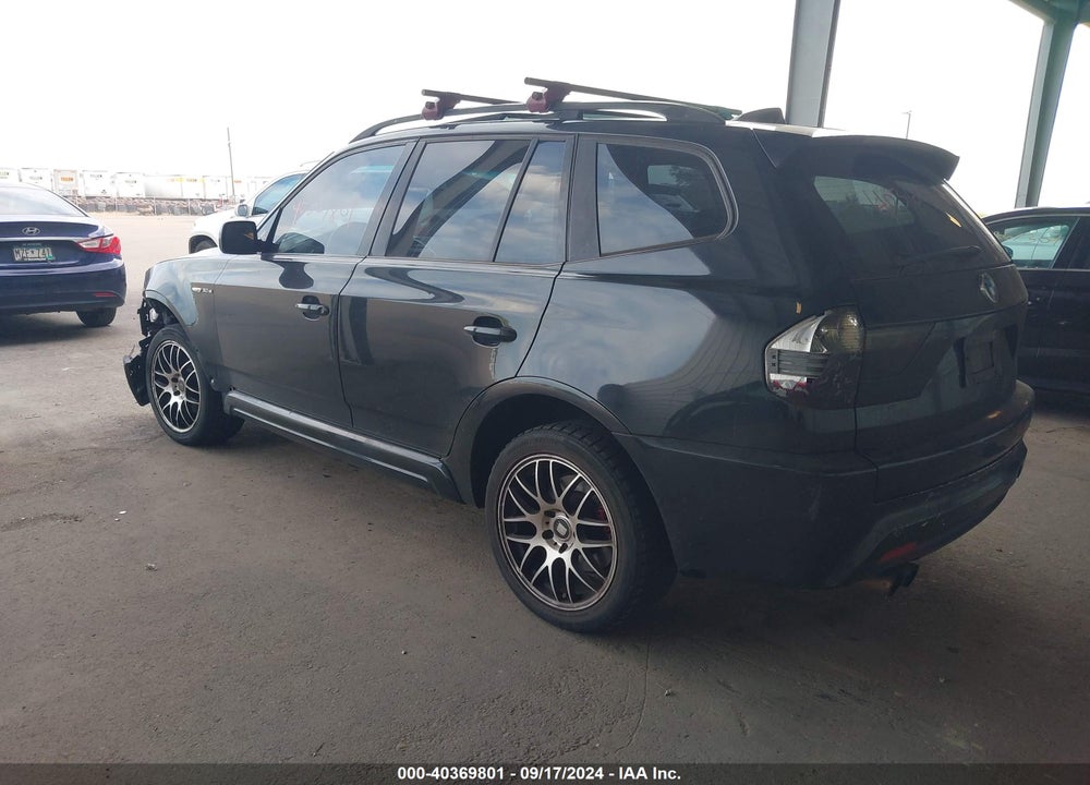 2007 BMW X3 3.0SI VIN: WBXPC93407WF18910