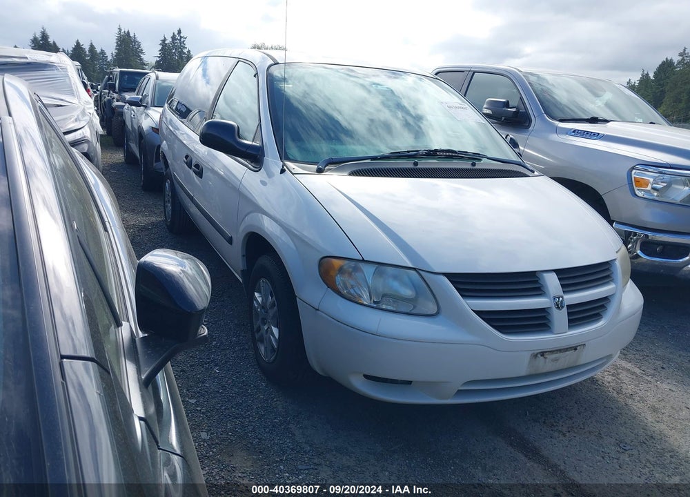 2005 DODGE GRAND CARAVAN SE VIN: 1D4GP24R85B165582