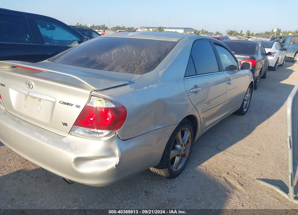 2005 TOYOTA CAMRY SE V6 VIN: 4T1BA32K55U050538