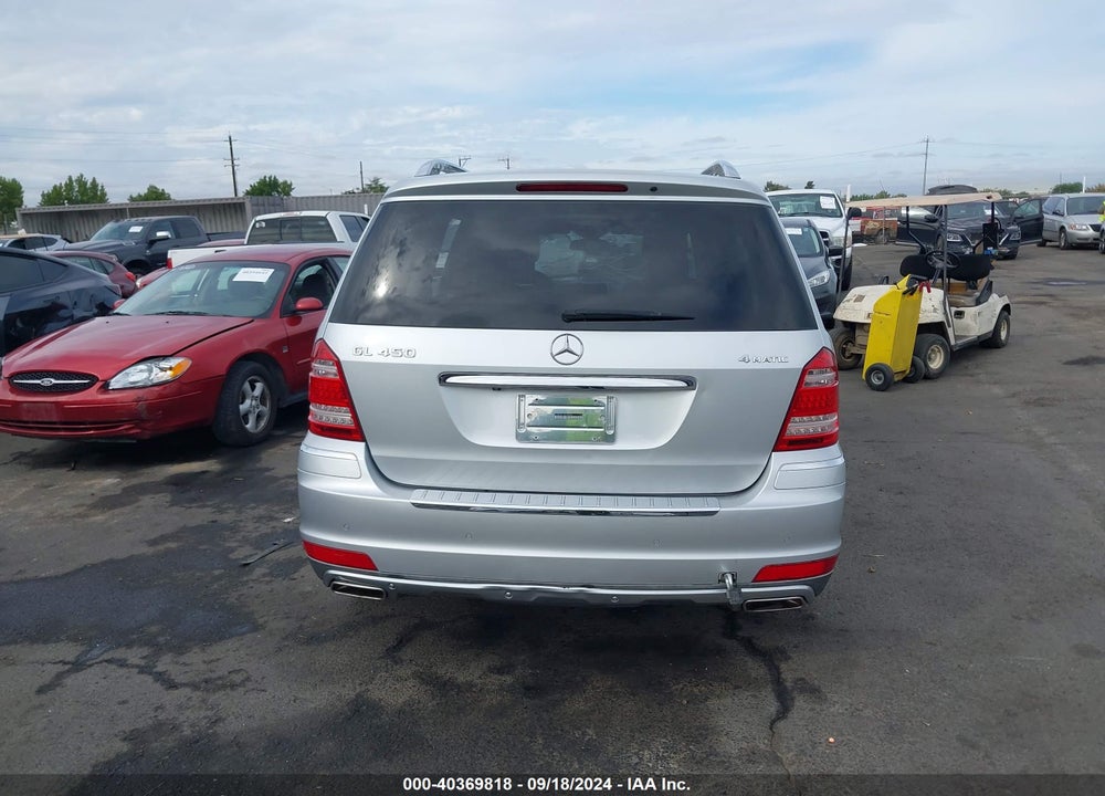 2011 MERCEDES-BENZ GL 450 4MATIC VIN: 4JGBF7BE1BA695056