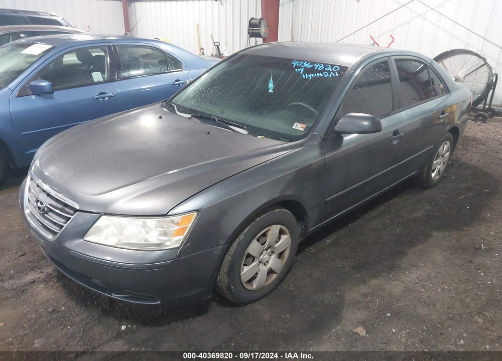 2009 HYUNDAI SONATA GLS VIN: 5NPET46C89H509551
